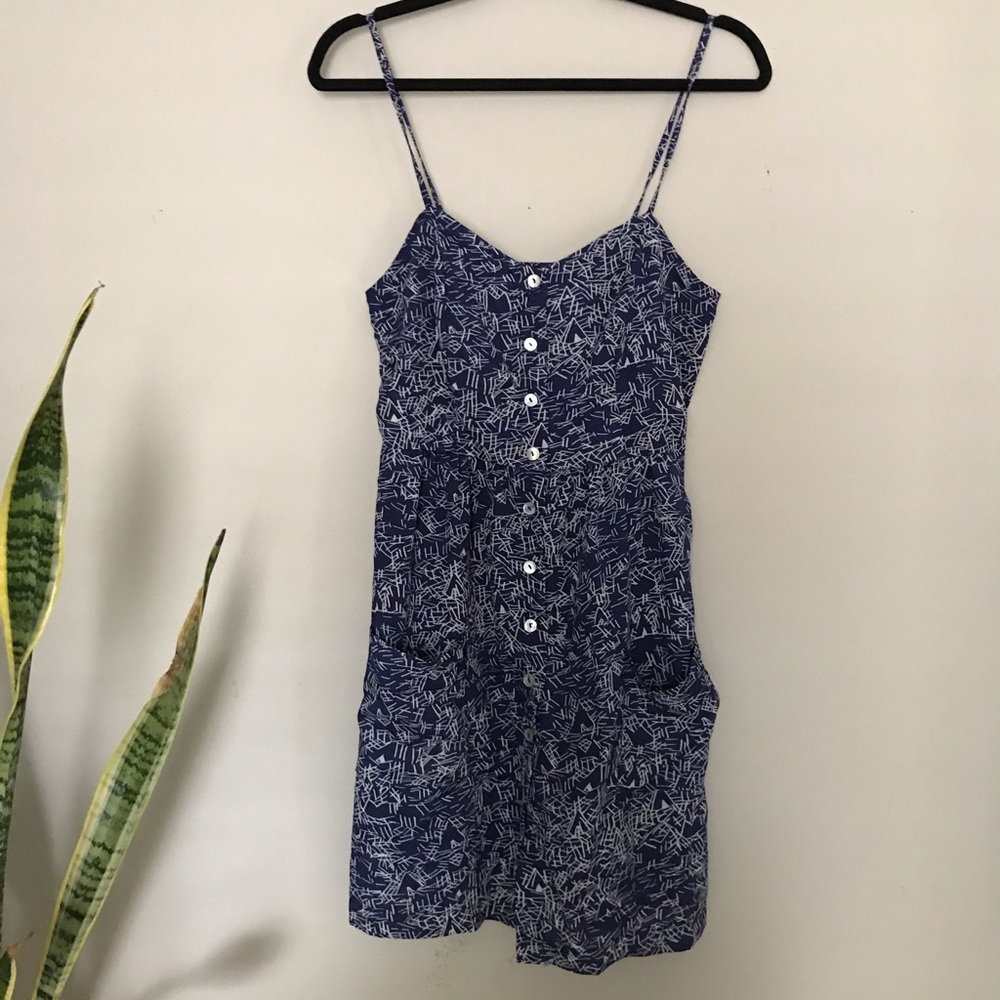 Forever 21 geometric print tank dress